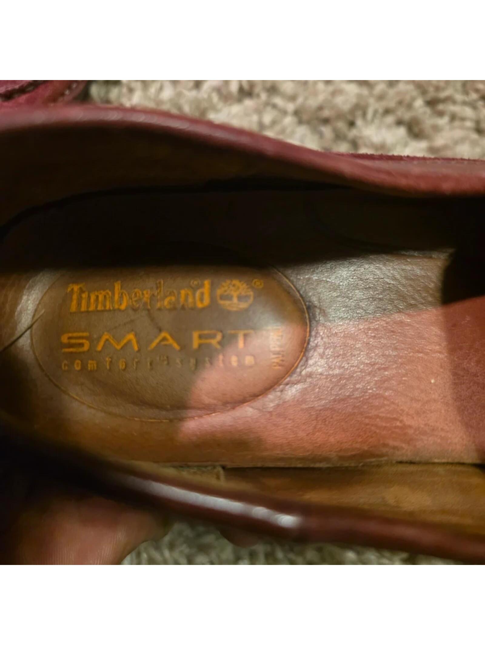 Timberland Suede Loafers Bohemian Maroon - Sz 8 Us — image 5 of 7